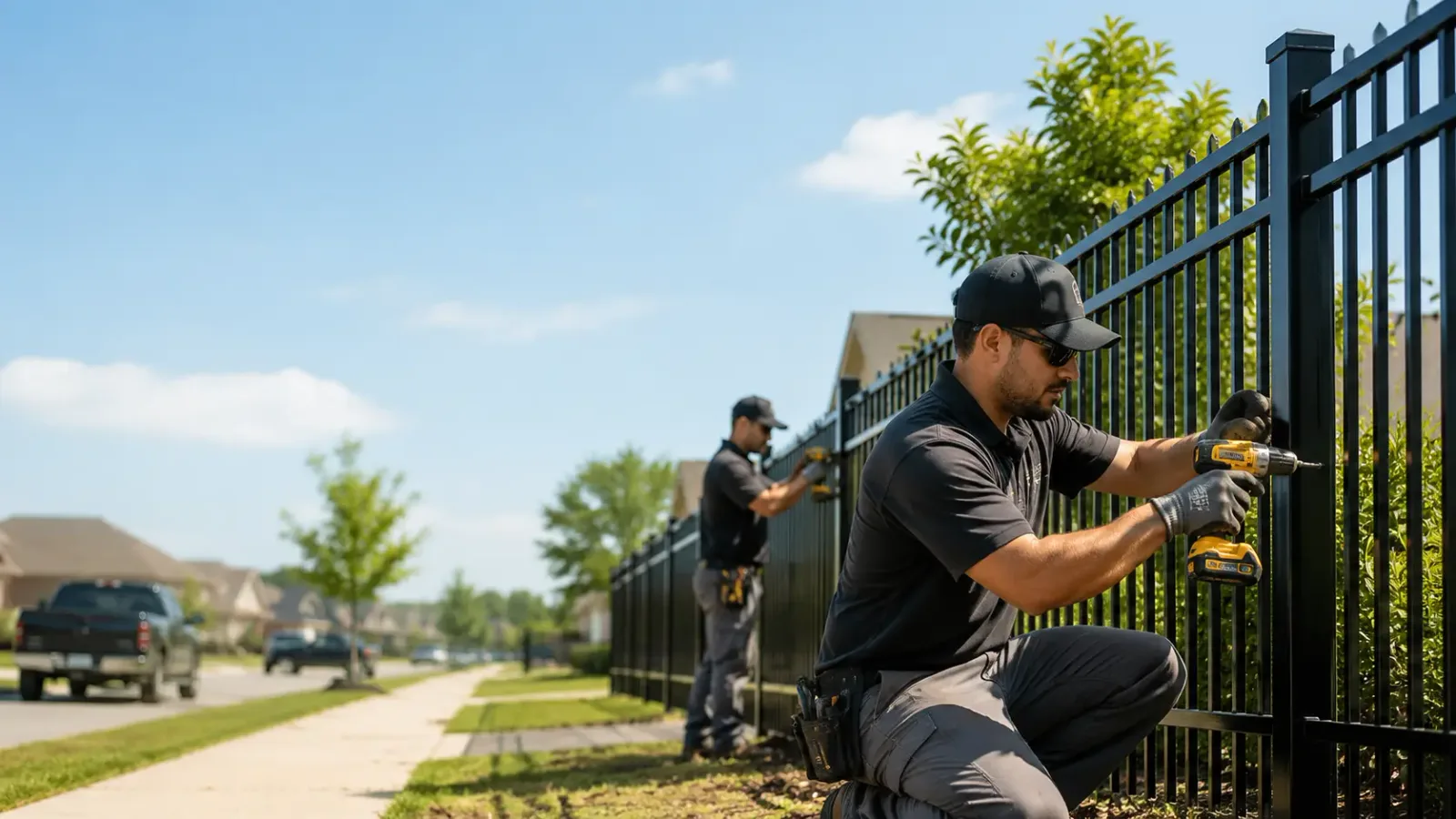 Metal Fence Installation in Lovelady, TX